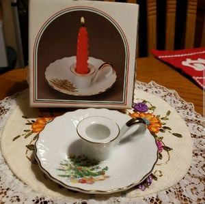 JAY IMPORT Co. Fine Porcelain Candle Holder